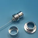 Perfume bottle atomizer pump mechanism design